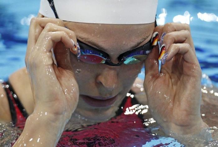 Las uñas de las Olimpiadas: las atletas de Londres 2012 locas por las manicuras patrióticas (FOTOS)