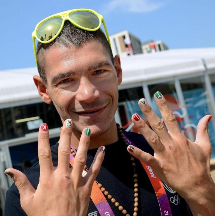 Las uñas de las Olimpiadas: las atletas de Londres 2012 locas por las manicuras patrióticas (FOTOS)