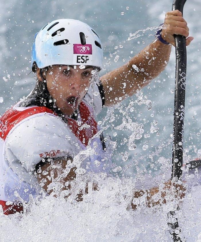 Juegos Londres 2012: Maialen Chourraut, medalla de bronce en K-1 (FOTOS)
