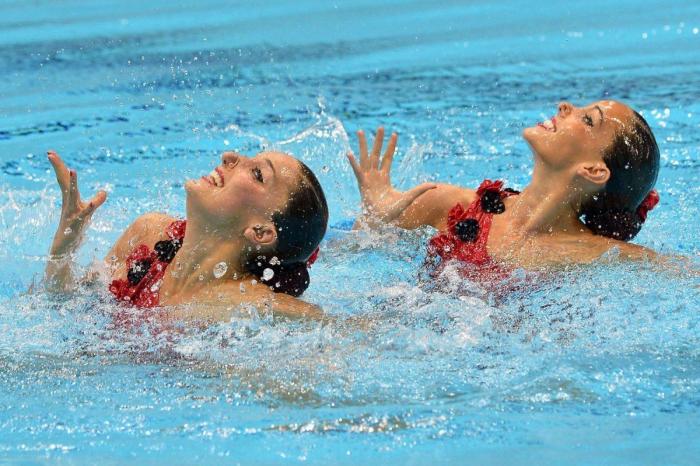 Juegos Londres 2012: Ona Carbonell y Andrea Fuentes, medalla de plata en natación sincronizada a ritmo de tango (FOTOS)