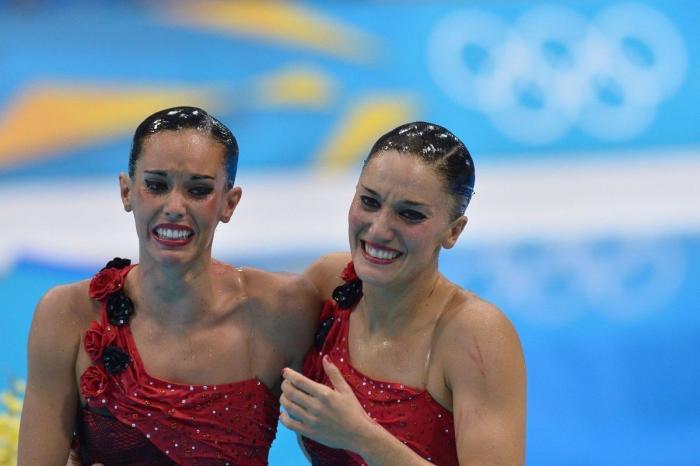 Juegos Londres 2012: Ona Carbonell y Andrea Fuentes, medalla de plata en natación sincronizada a ritmo de tango (FOTOS)