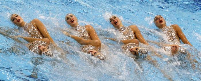 Juegos Londres 2012: El equipo español de natación sincronizada logra la medalla de bronce (FOTOS)