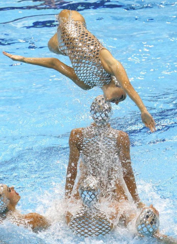 Juegos Londres 2012: El equipo español de natación sincronizada logra la medalla de bronce (FOTOS)