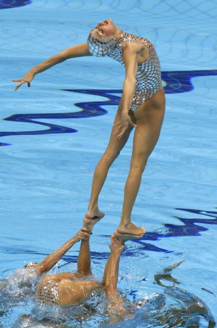 Juegos Londres 2012: El equipo español de natación sincronizada logra la medalla de bronce (FOTOS)