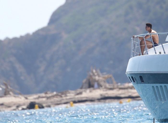 Cristiano Ronaldo e Irina Shayk: vacaciones en yate en Saint Tropez (FOTOS)