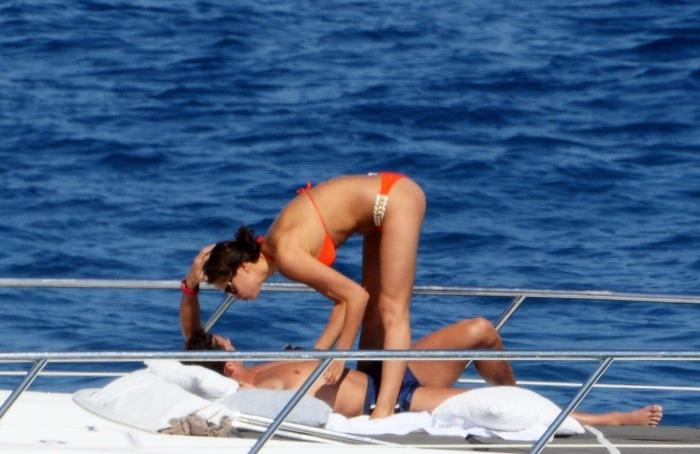 Cristiano Ronaldo e Irina Shayk: vacaciones en yate en Saint Tropez (FOTOS)