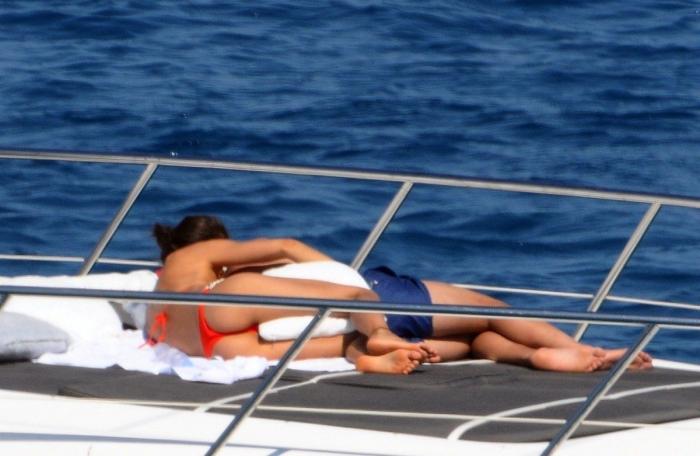 Cristiano Ronaldo e Irina Shayk: vacaciones en yate en Saint Tropez (FOTOS)