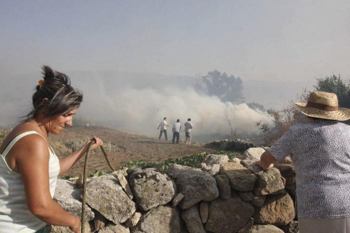 La ola de calor y el fuerte viento mantienen activos más de 10 incendios en toda España