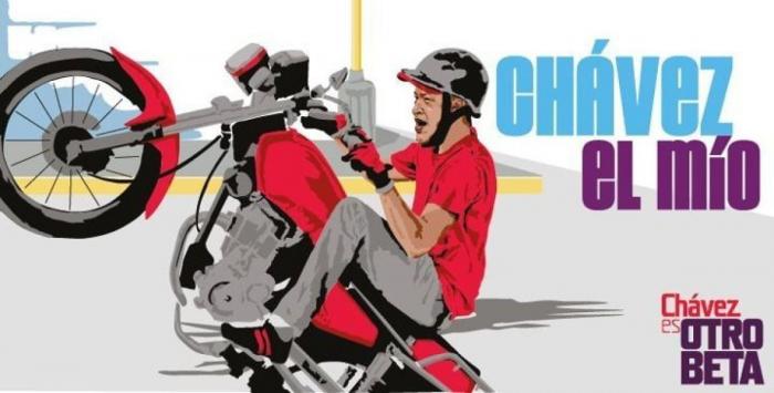 Hugo Chávez rejuvenece en los carteles de su campaña presidencial (FOTOS)