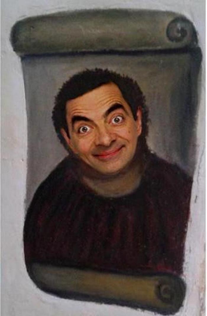 Ecce Homo: Monegros también tiene una mala restauración de un ángel y una virgen en Sariñena (Huesca) (FOTOS)