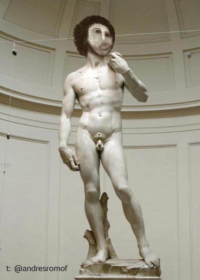 Ecce Homo: Monegros también tiene una mala restauración de un ángel y una virgen en Sariñena (Huesca) (FOTOS)