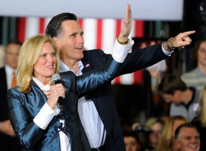 Ann Romney de rojo: la esposa de Mitt Romney también se viste con el color del poder (FOTOS)