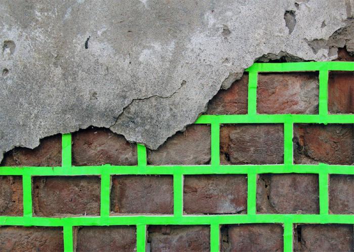 Aakash Nihalani: street art con cinta aislante (FOTOS)