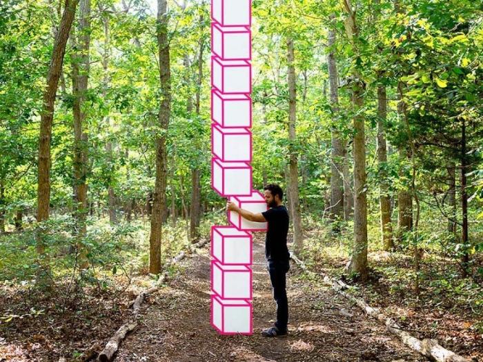 Aakash Nihalani: street art con cinta aislante (FOTOS)