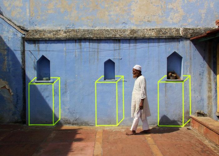 Aakash Nihalani: street art con cinta aislante (FOTOS)