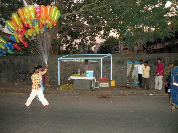 Aakash Nihalani: street art con cinta aislante (FOTOS)