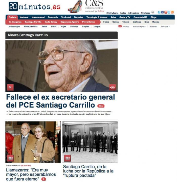 En la muerte de Santiago Carrillo: ¿Qué pasó en Paracuellos?
