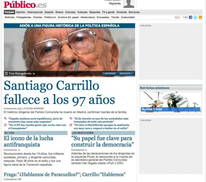 En la muerte de Santiago Carrillo: ¿Qué pasó en Paracuellos?