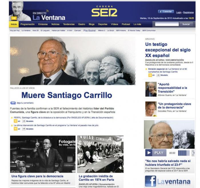 En la muerte de Santiago Carrillo: ¿Qué pasó en Paracuellos?