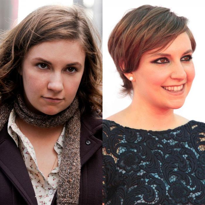 18 actores antes y después de la alfombra roja de los Emmy 2012: Lena Dunham, Emilia Clarke, Cristina Hendricks, Aaron Paul... (FOTOS)