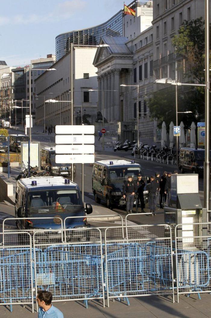 25-S Rodea el Congreso: Más de 20 detenidos en las protestas en torno al Congreso de los Diputados (VÍDEOS, FOTOS, TUITS)