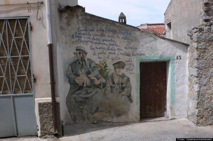 Arte urbano: Orgosolo, el pueblo de bandidos de Cerdeña que se transformó en un mural gigante (FOTOS)
