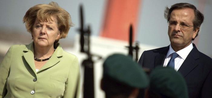 Miles de griegos protestan contra la visita de Angela Merkel (FOTOS)