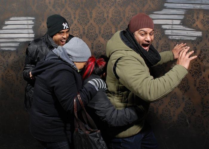 Broma del programa brasileño de Silvio Santos en SBT: el fantasma del ascensor triunfa en internet (VÍDEO)