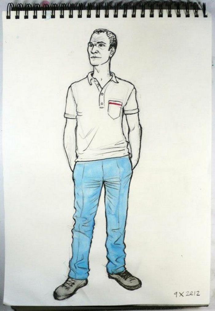 Iván Solbes: aprender dibujando a parados (FOTOS)