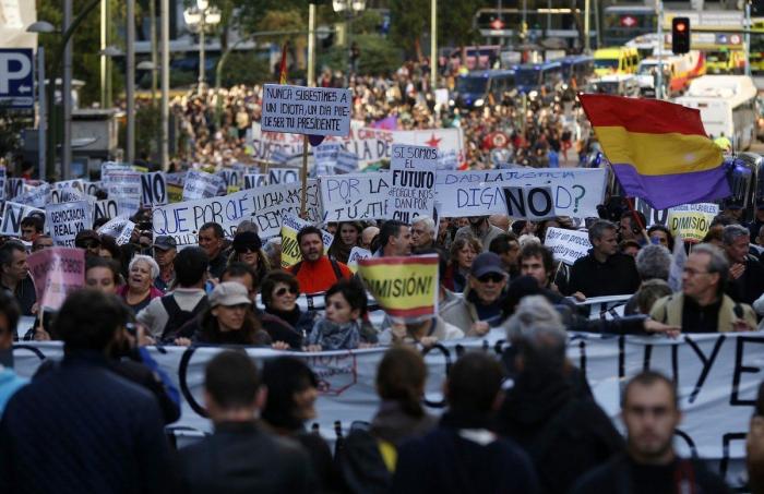 Directo 27O | Nueva manifestación para protestar contra los Presupuestos Generales del Estado