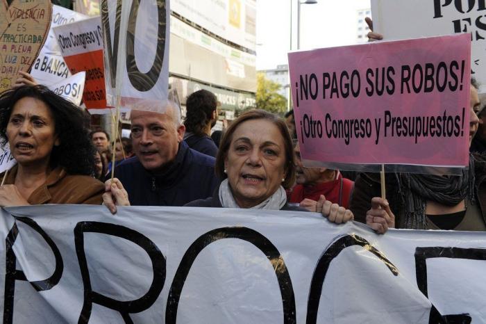 Directo 27O | Nueva manifestación para protestar contra los Presupuestos Generales del Estado