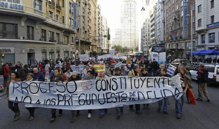 Directo 27O | Nueva manifestación para protestar contra los Presupuestos Generales del Estado