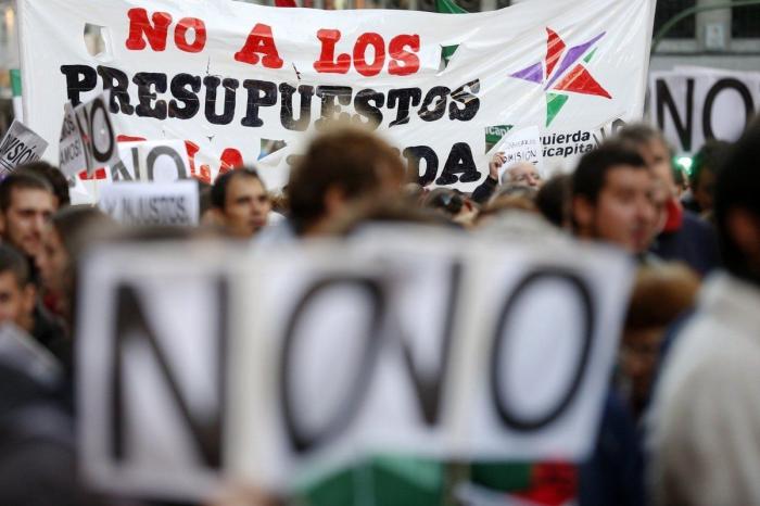 Directo 27O | Nueva manifestación para protestar contra los Presupuestos Generales del Estado