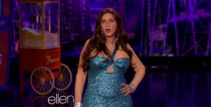 Halloween 2012: Ellen Degeneres se disfraza de Sofía Vergara (FOTOS)