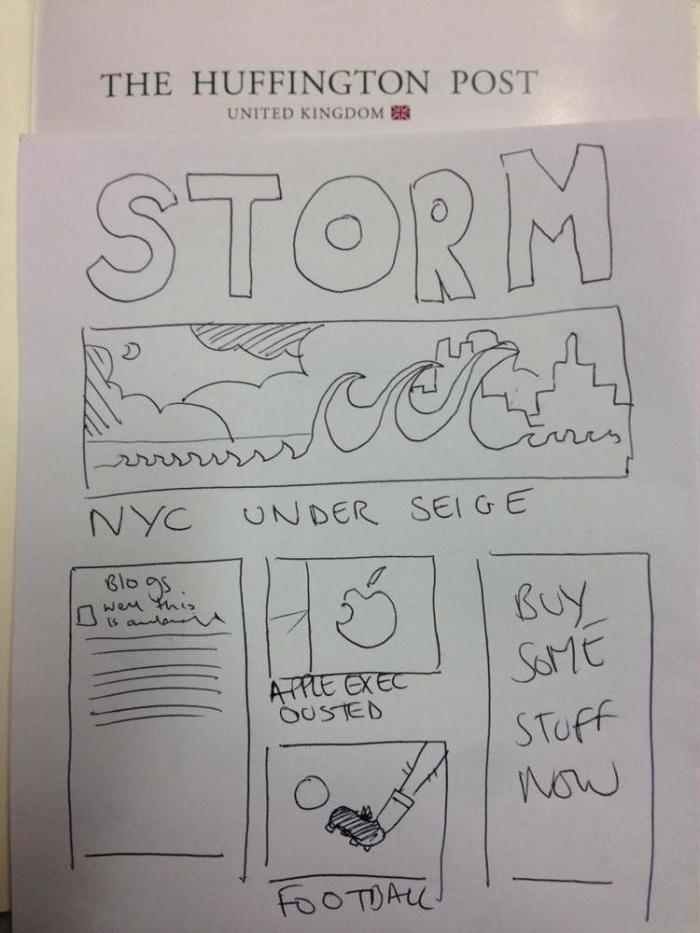 La web de 'El HuffPost', caída durante varias horas por el huracán Sandy (lo sentimos)