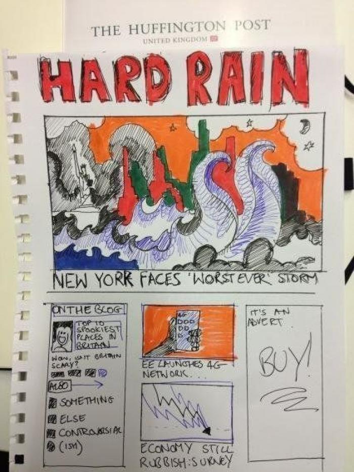 La web de 'El HuffPost', caída durante varias horas por el huracán Sandy (lo sentimos)