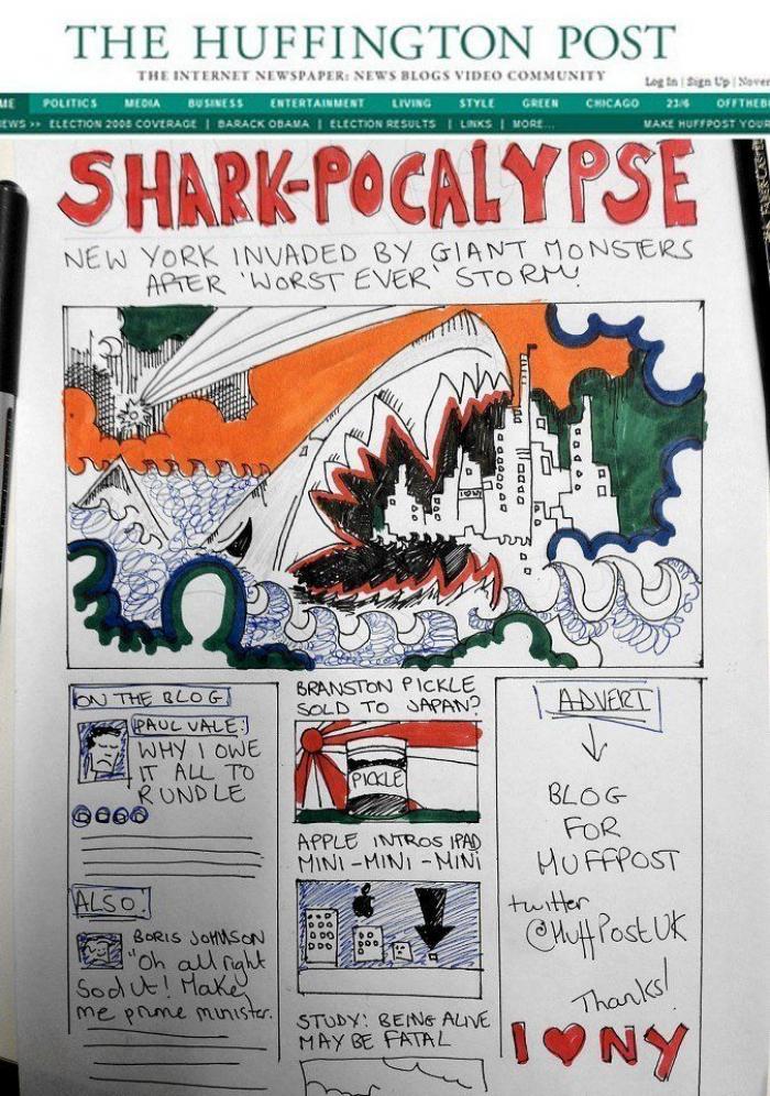 La web de 'El HuffPost', caída durante varias horas por el huracán Sandy (lo sentimos)