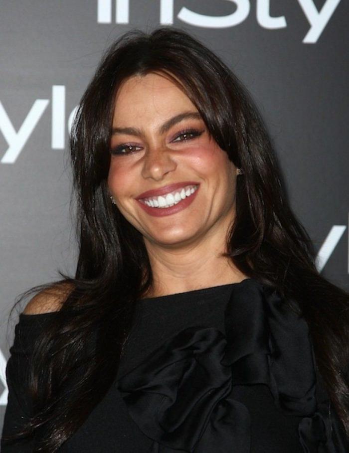 Sofía Vergara muestra así "lo glamuroso" de ser actriz