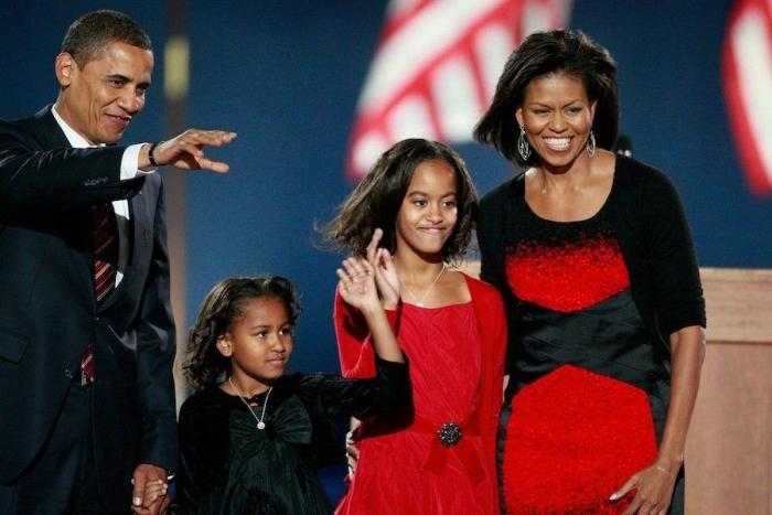 Hijas de Obama: así han cambiado Malia, Sasha y sus padres en cuatro años (FOTOS)