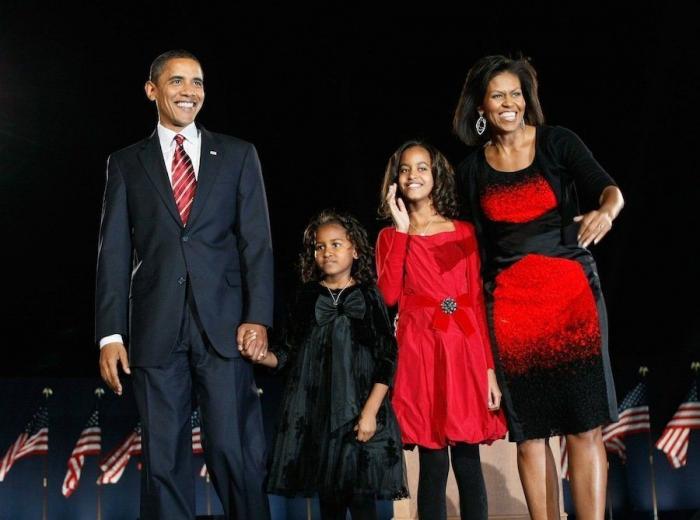 Hijas de Obama: así han cambiado Malia, Sasha y sus padres en cuatro años (FOTOS)