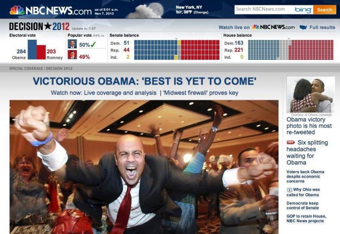 Obama se emociona y llora al felicitar a su equipo por la victoria en las elecciones de Estados Unidos (VÍDEO, FOTOS)