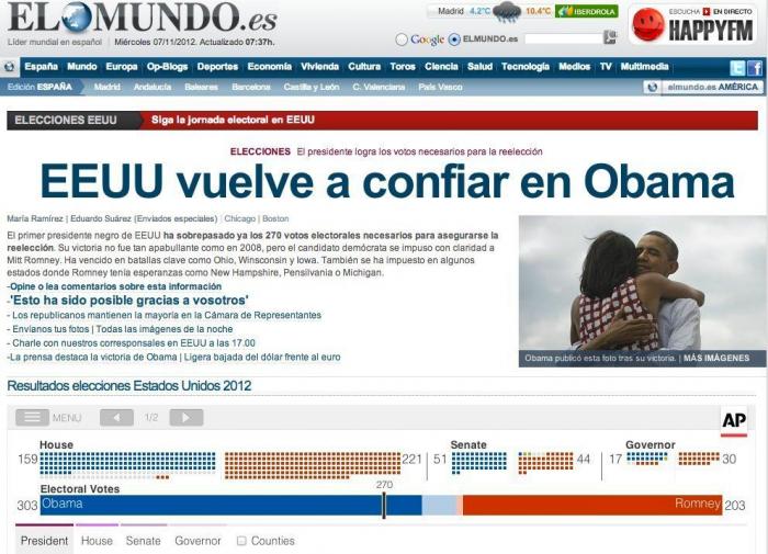 Obama se emociona y llora al felicitar a su equipo por la victoria en las elecciones de Estados Unidos (VÍDEO, FOTOS)