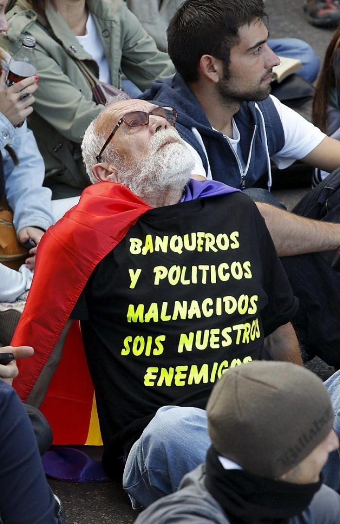 El 25S y el 15M convocan un nuevo 'Rodea el Congreso' con motivo de la huelga y llaman a permanecer toda la noche