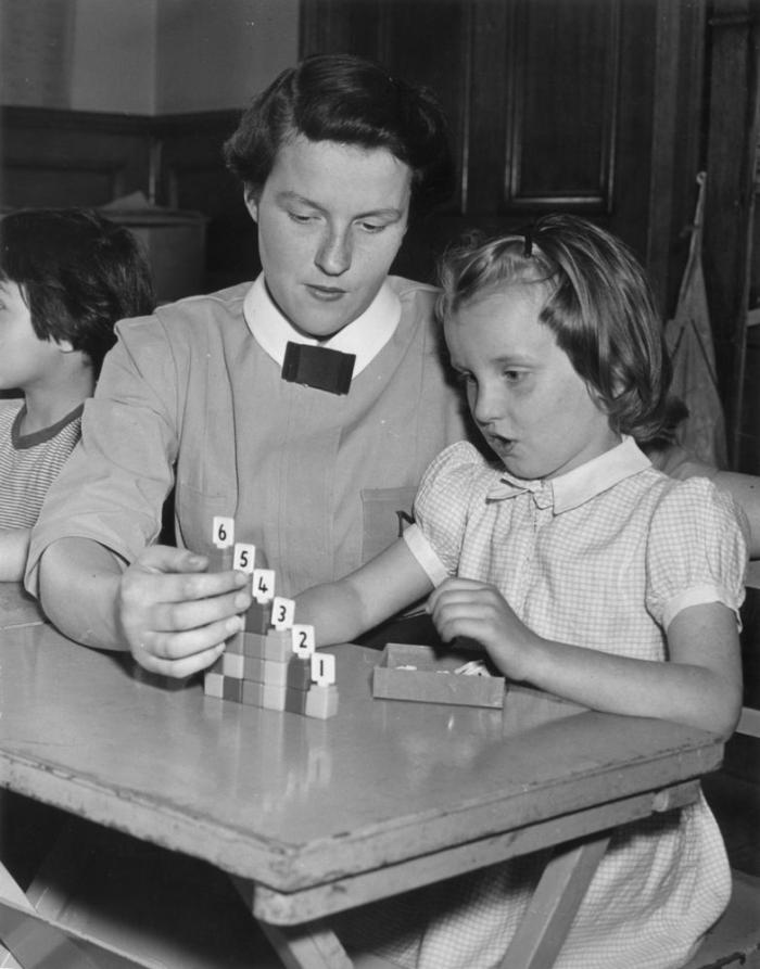 Yo nunca tuve una nanny, y estaban aquí al lado