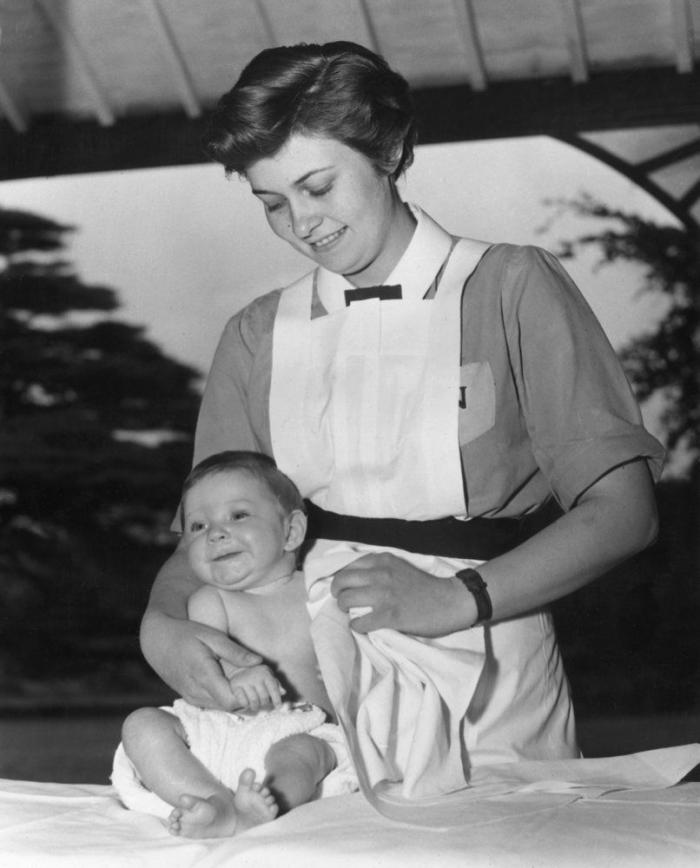 Yo nunca tuve una nanny, y estaban aquí al lado