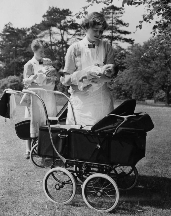 Yo nunca tuve una nanny, y estaban aquí al lado