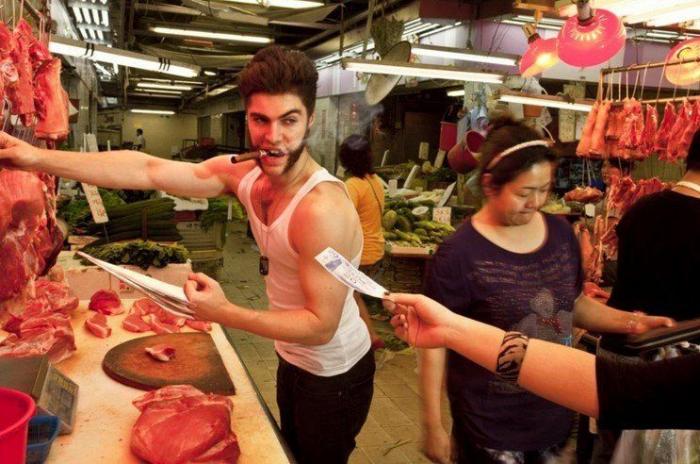 Superhéroes perdidos en Hong Kong (FOTOS)