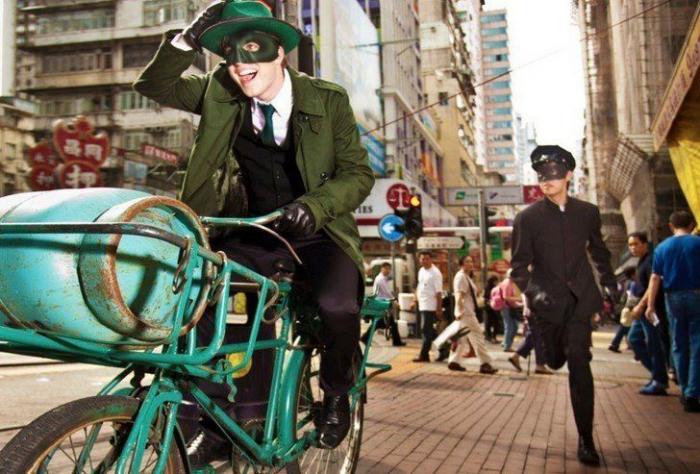 Superhéroes perdidos en Hong Kong (FOTOS)