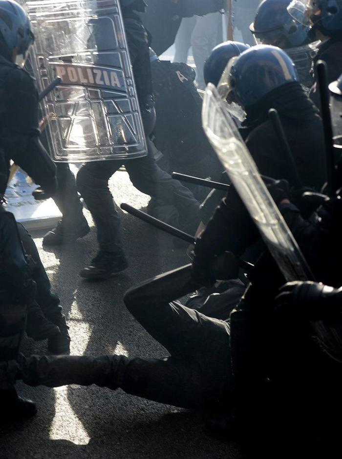 Los 'peperos' y su primera vez en una manifestación