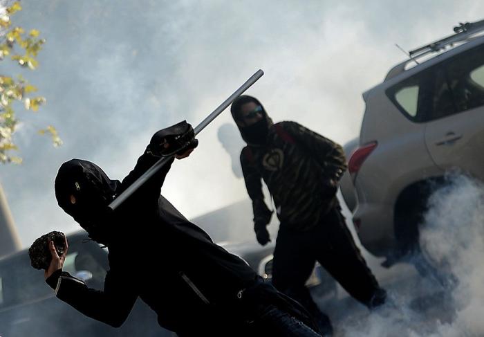 Los 'peperos' y su primera vez en una manifestación